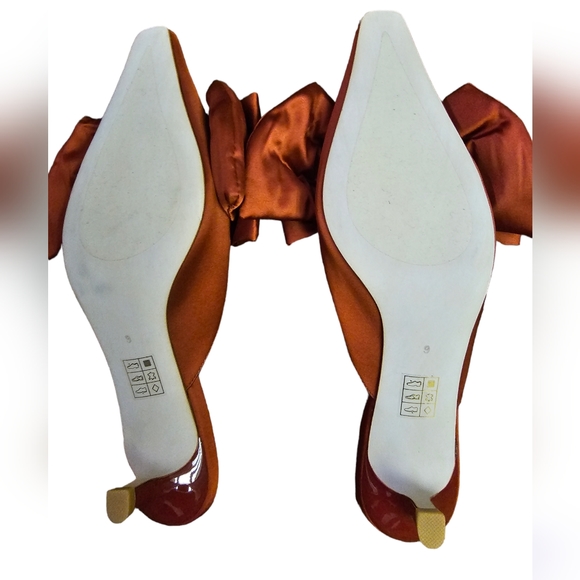 Jeffrey Campbell Ruban Mule In Rust Size 9 - Picture 3 of 4